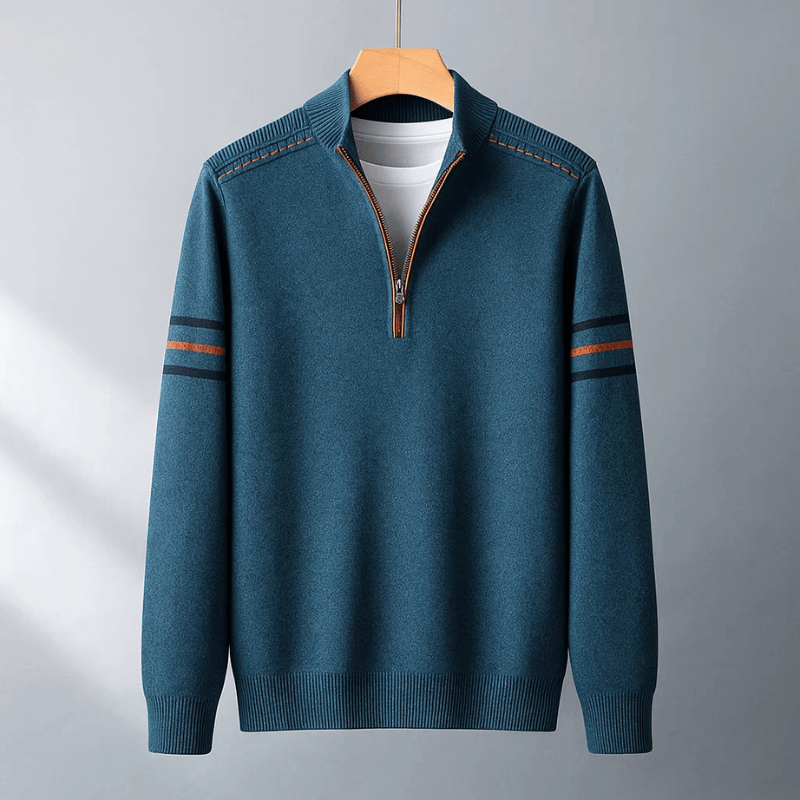 ELIAS | JERSEY MODERNO CON MEDIA CREMALLERA