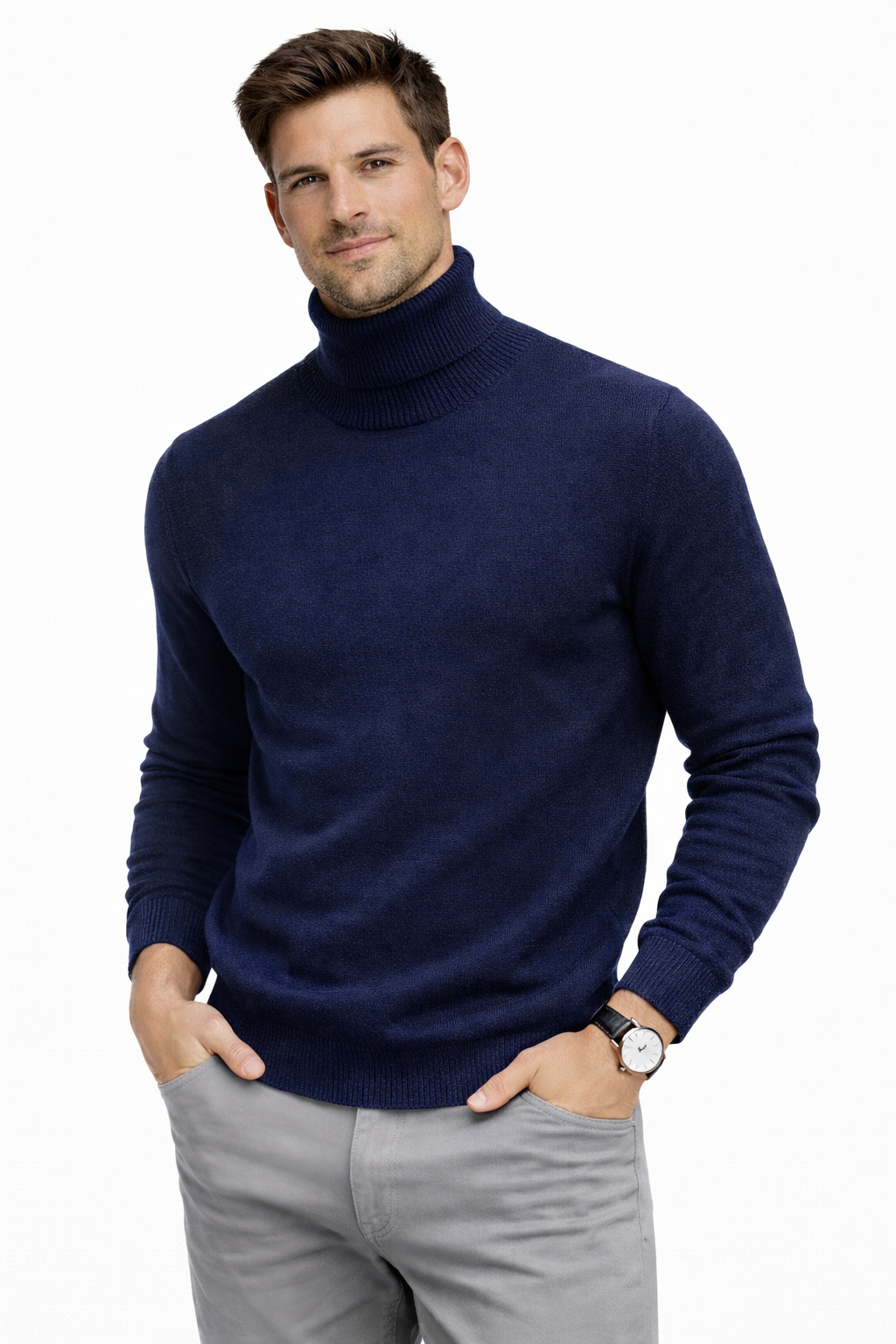 Carlos | Cuello alto de cachemir Monte Carlo