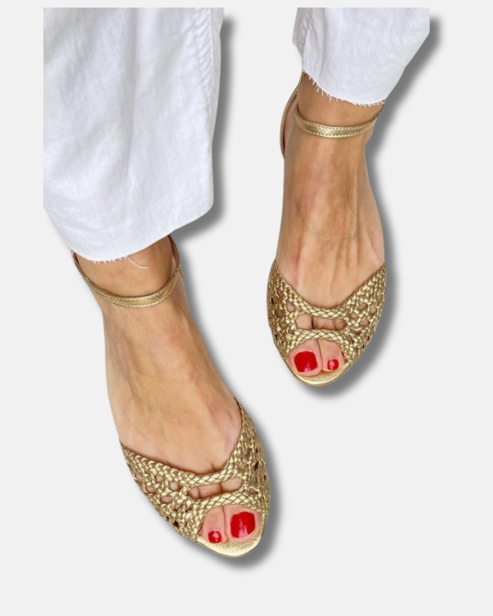 Sandalias con tira al tobillo