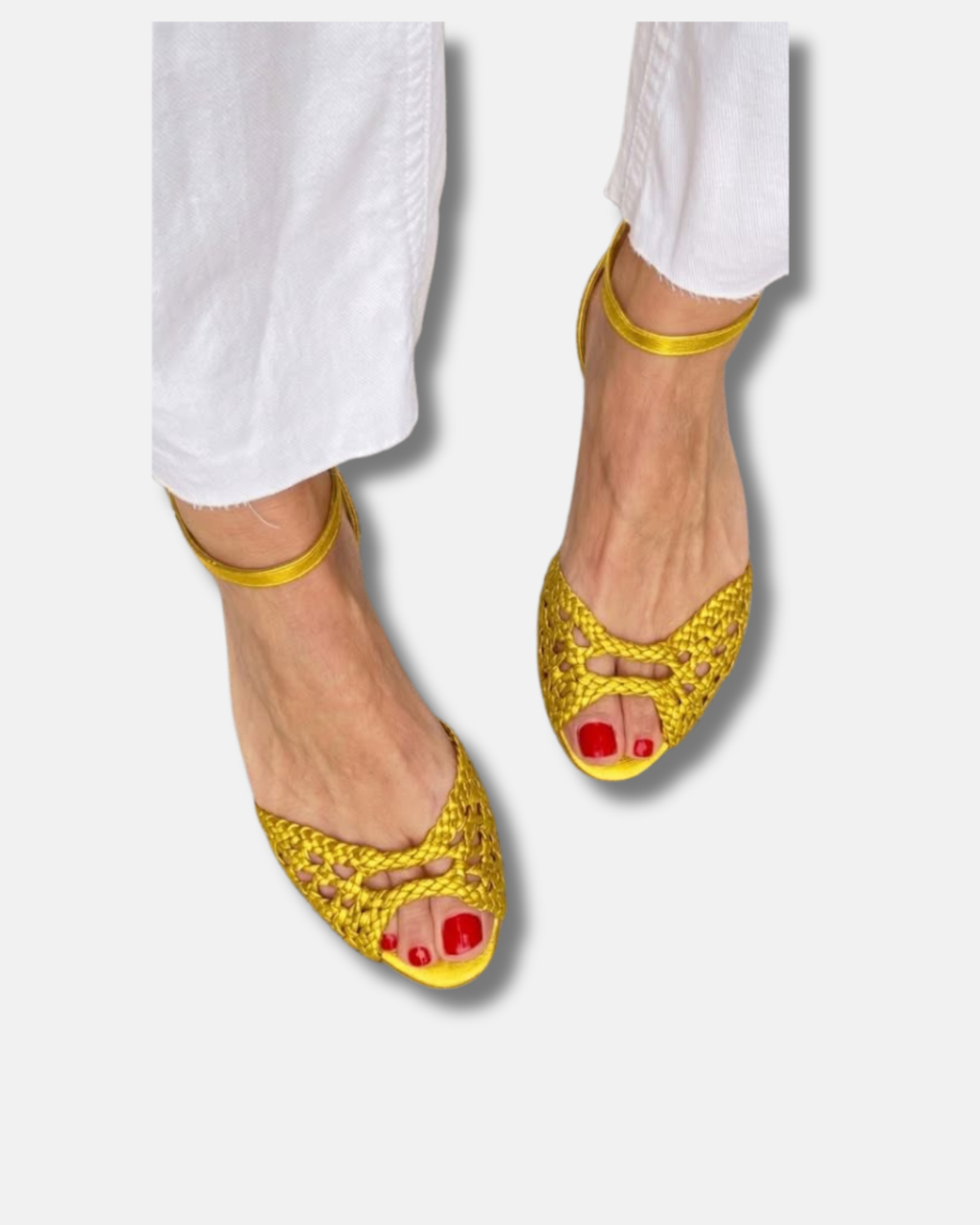 Sandalias con pulsera al tobillo