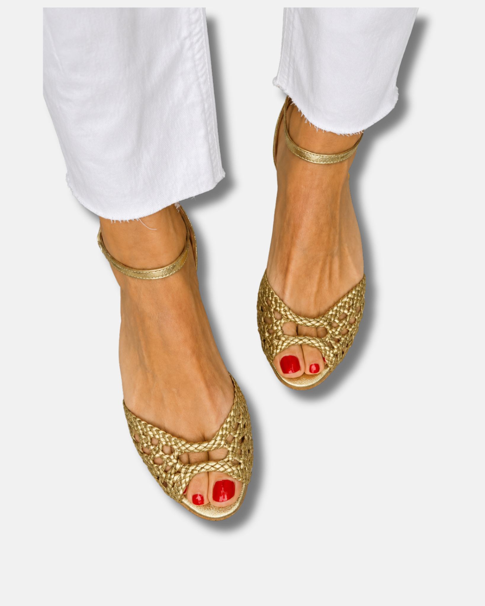 Sandalias con tira al tobillo