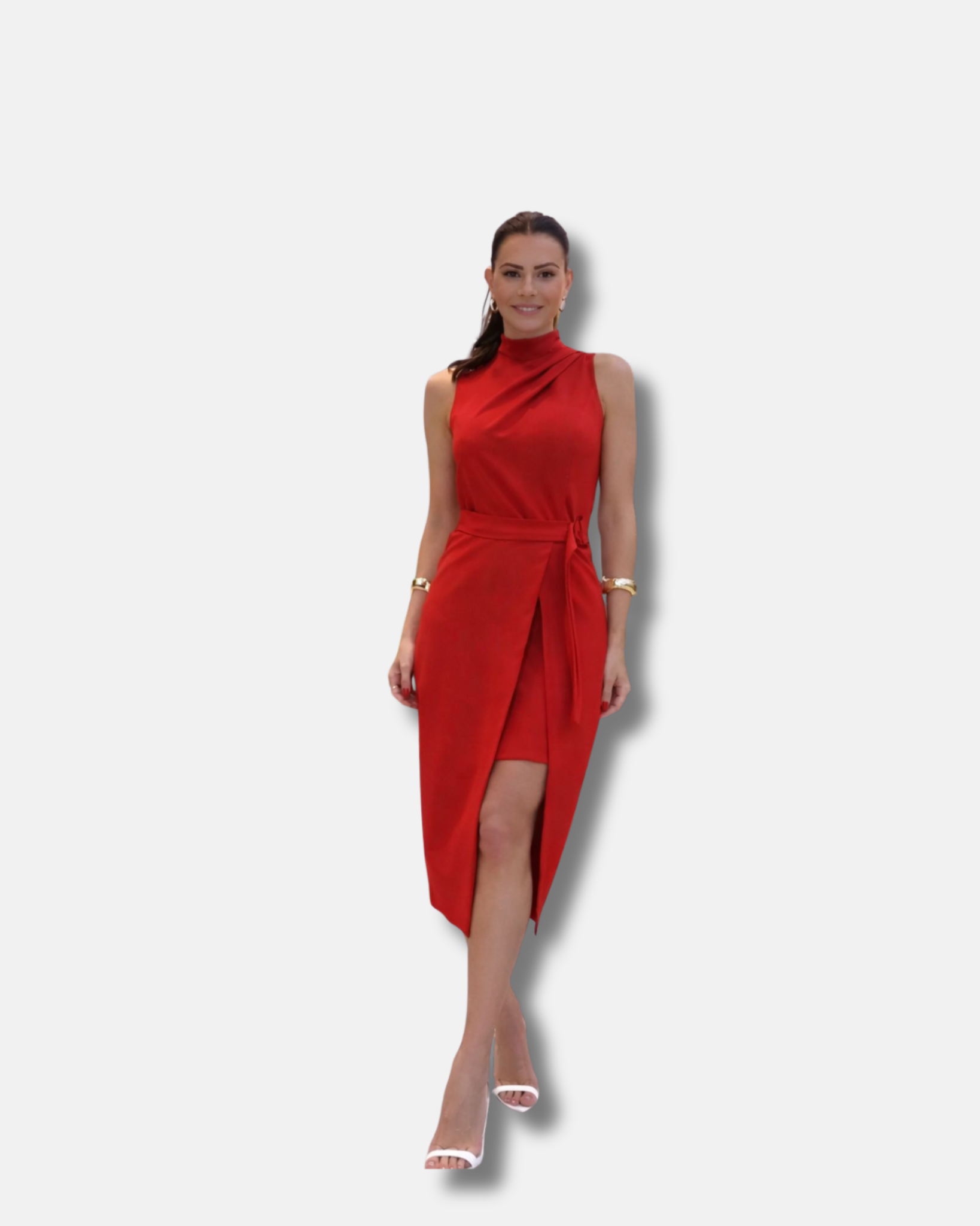 Sofía | Vestido elegante cruzado con corte sofisticado
