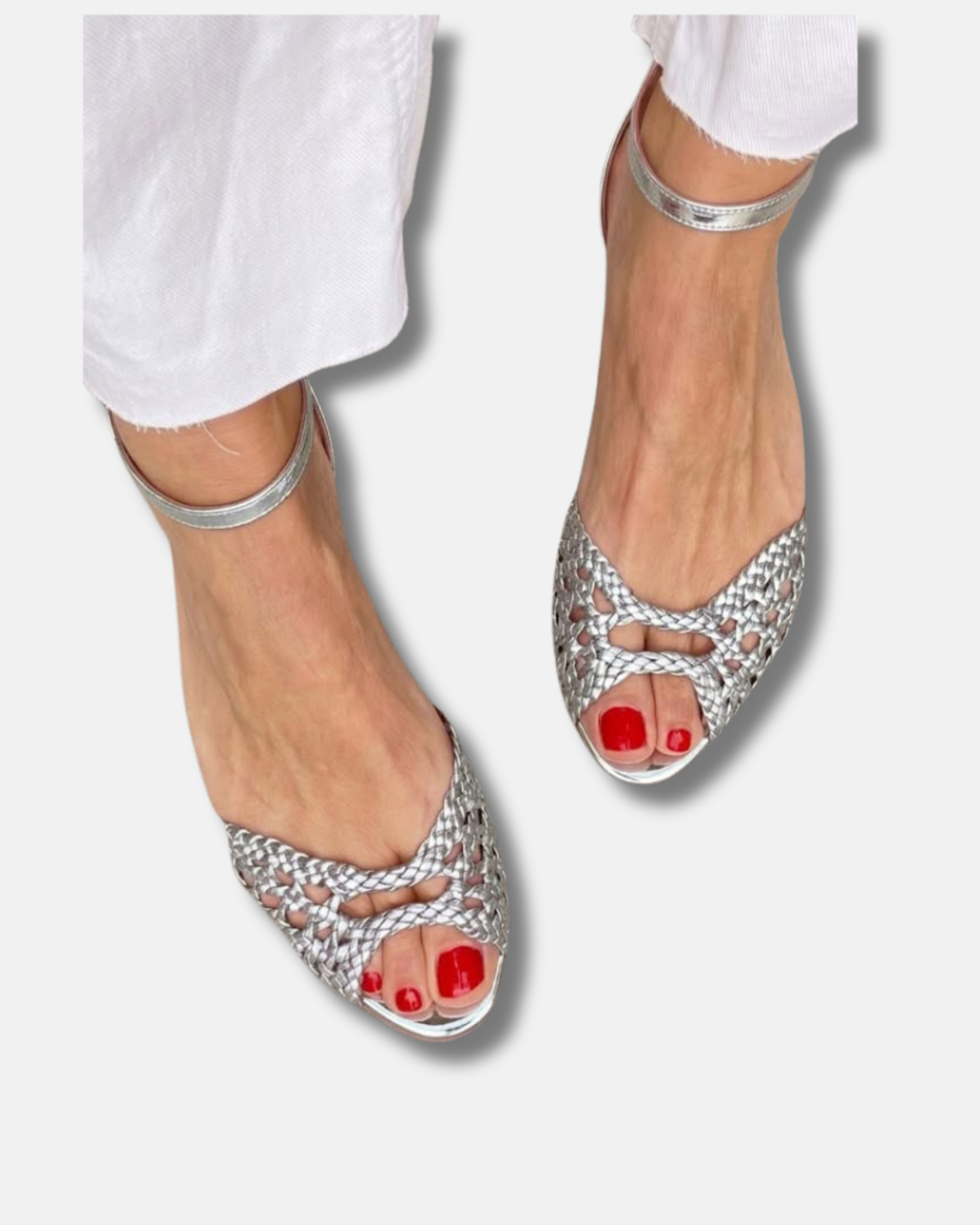 Sandalias con tira al tobillo