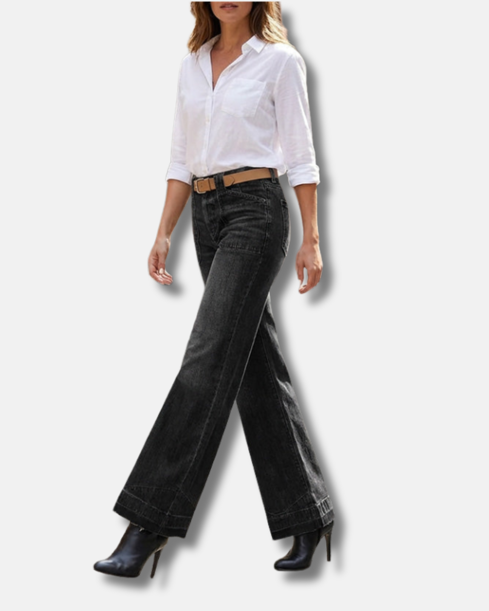 Leire | Vaqueros de pernera ancha