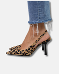 Leonora | Elegante mocasín estampado leopardo